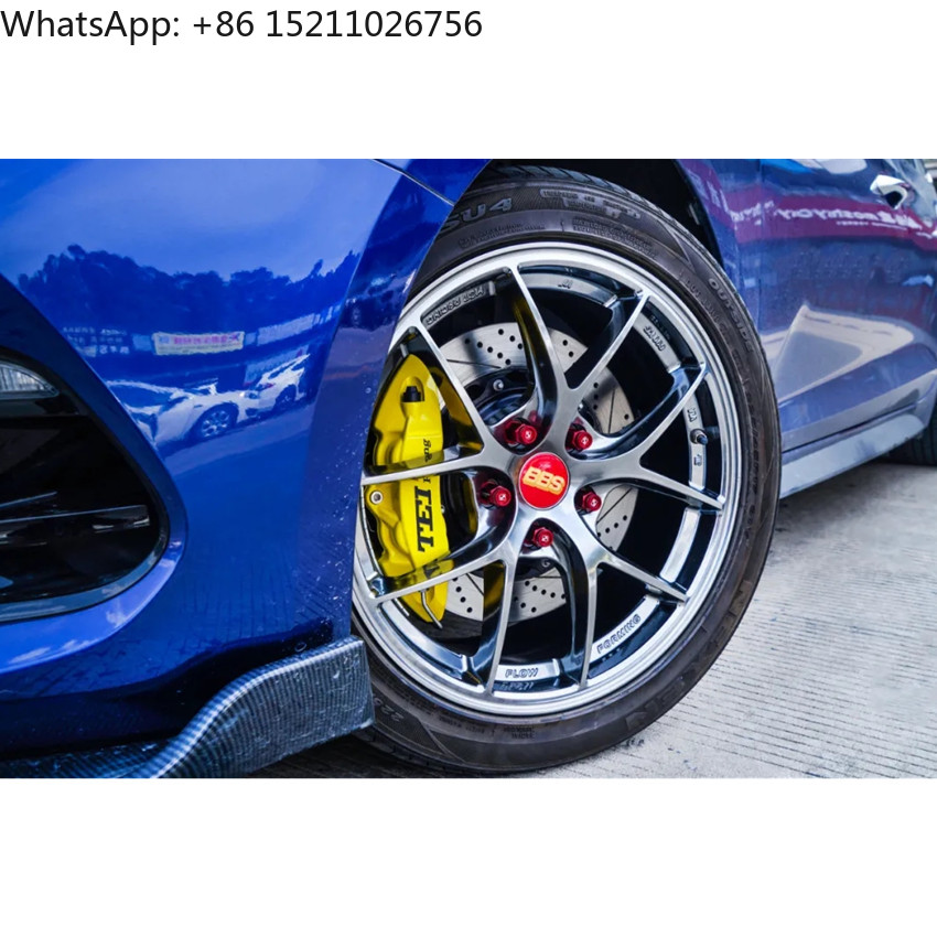 Forged Front Brake Caliper 4 Piston - Voorste Grote Remset 4 Zuiger Gesmeed