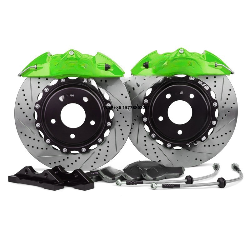 Forged Front Brake Caliper 4 Piston - Voorremset 4-zuiger gesmede remklauwset 355x28MM voor