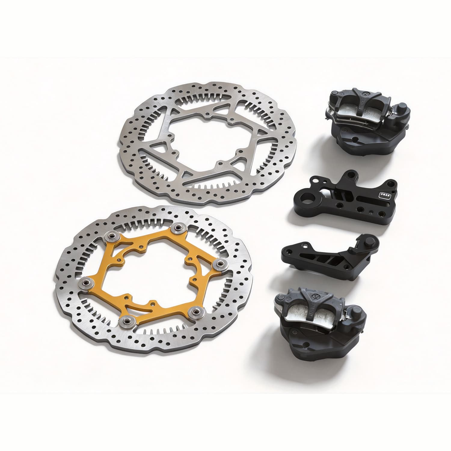 Front Rear Brake Caliper Bracket Kit - Ultra Bee Complete Remupgrade Kit 280mm
